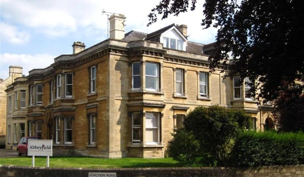 The front of Abbeyfield House, Bradford on Avon BA15 1EP