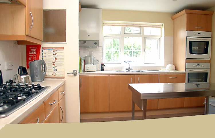 Bright And Spacious Kitchen At Abbeyfield House, Ripon