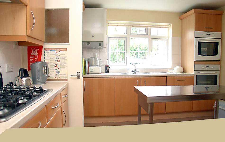 Bright And Spacious Kitchen At Abbeyfield House, Ripon