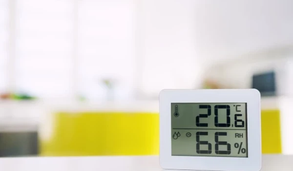 Smart Meter On A Kitchen Counter
