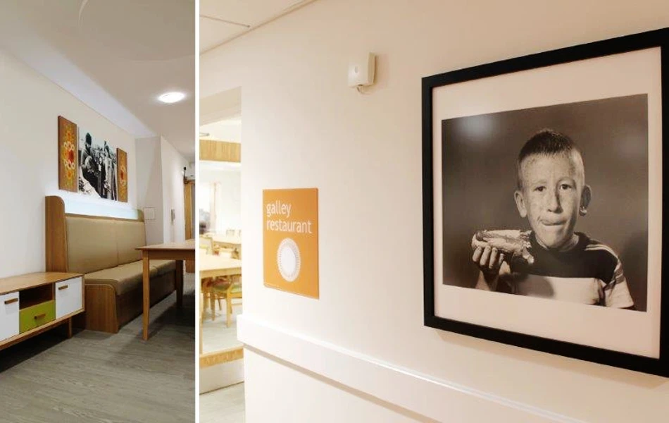 Views of the Galley restaurant at Fern House, Bingley BD16 4FA