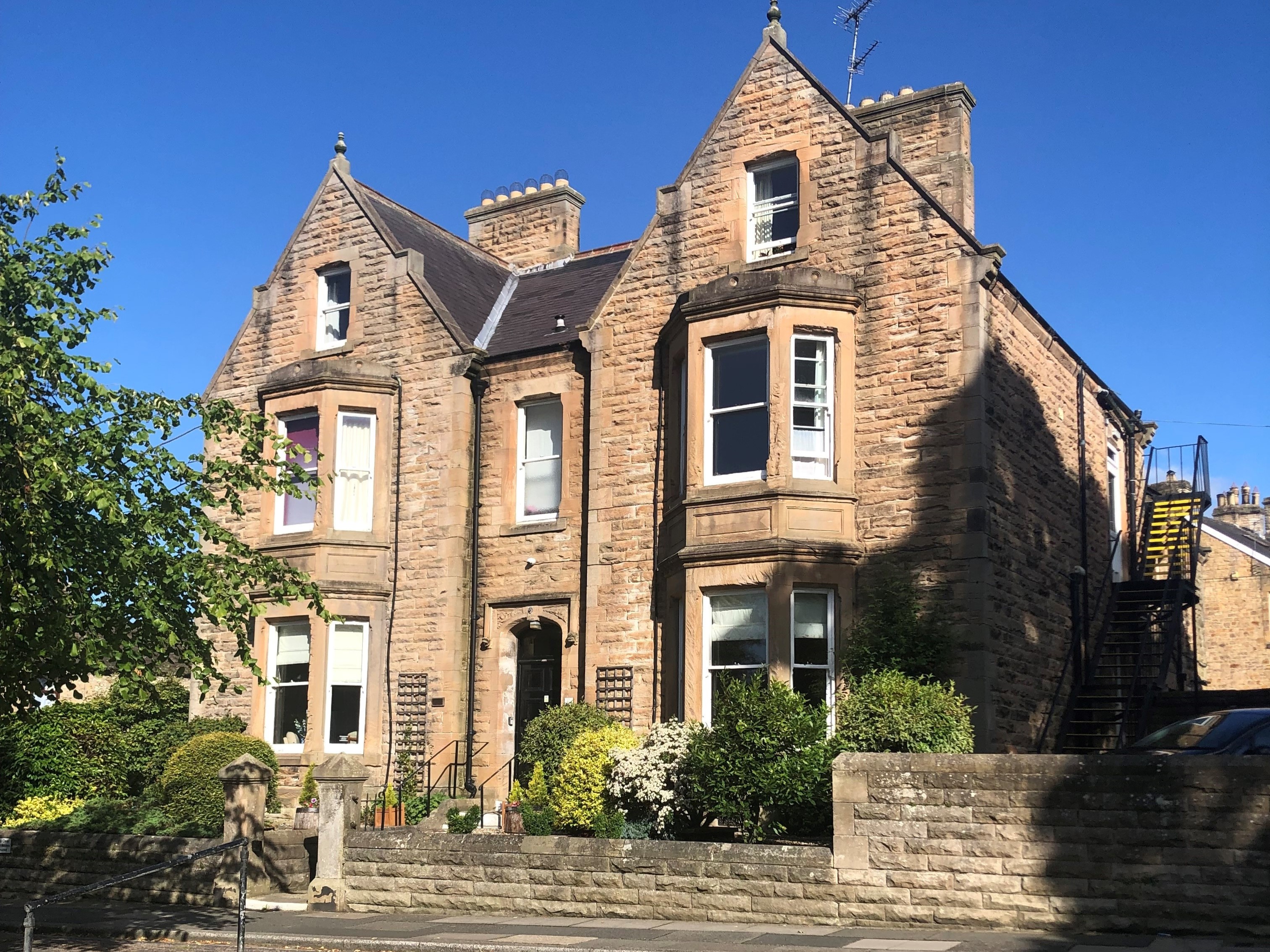 The front of Abbeyfield House, Barnard Castle DL12 8BL