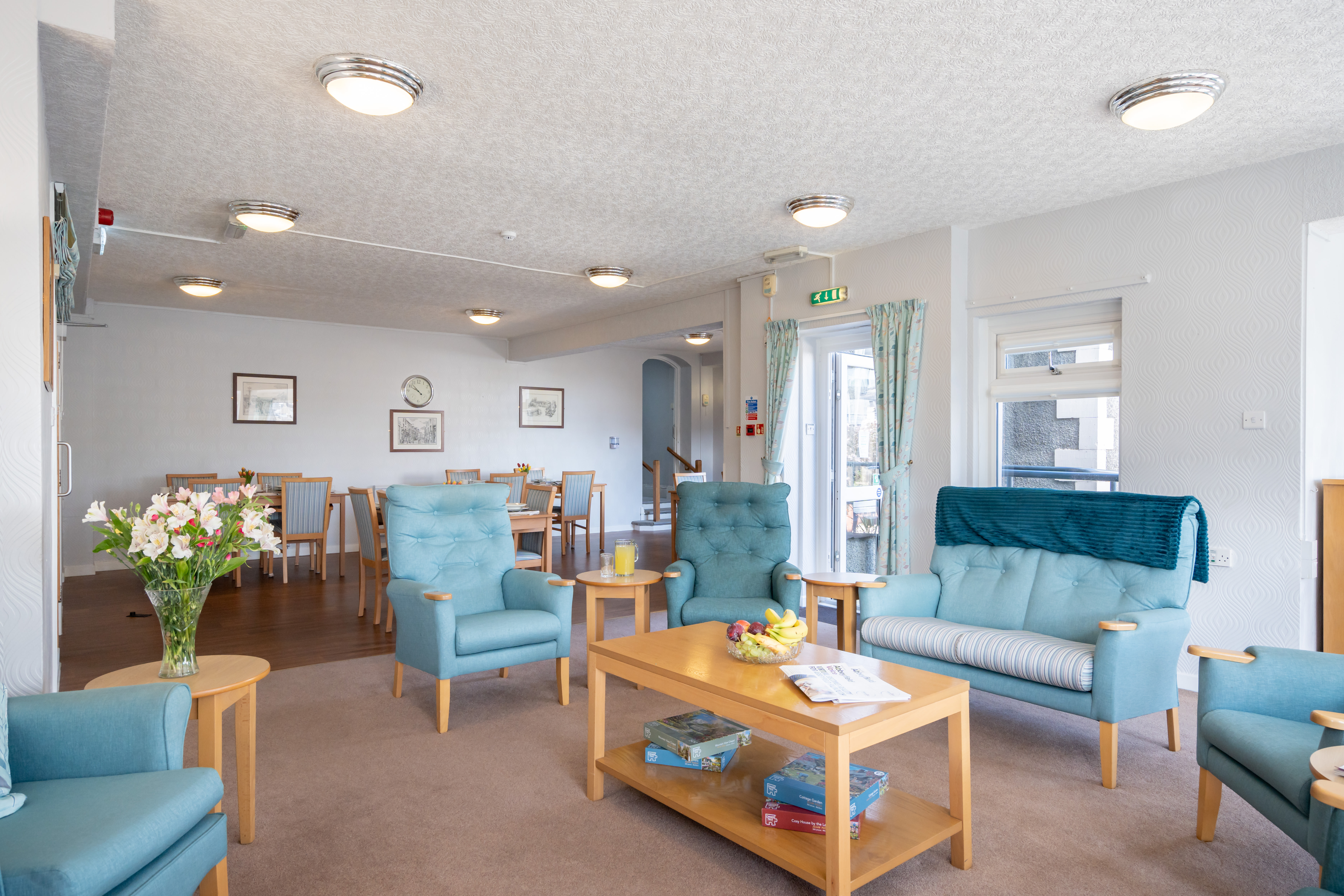 Lounge And Dining Area At Abbeyfield House