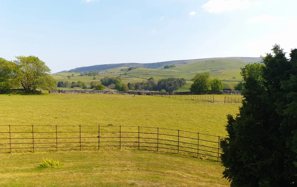 View to the fells from Elbolton, Skipton BD23 5LH