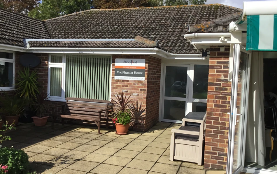 View of Macpherson House at Abbeyfield in Weymouth