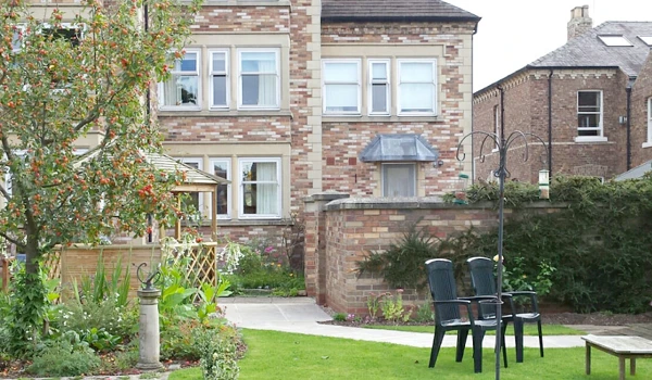 The garden at the rear of The Limes, Thirsk YO7 1HX