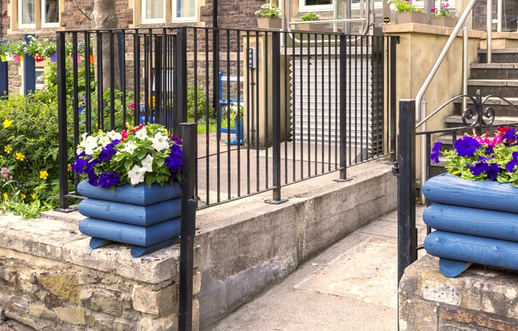 The entrance of Abbeyfield House, Bristol BS6 6YR