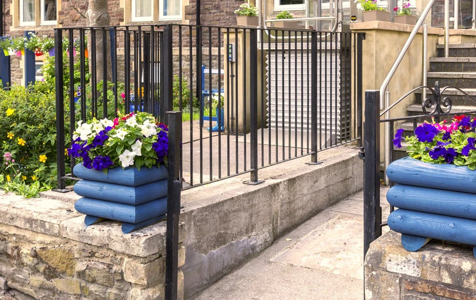 The entrance of Abbeyfield House, Bristol BS6 6YR