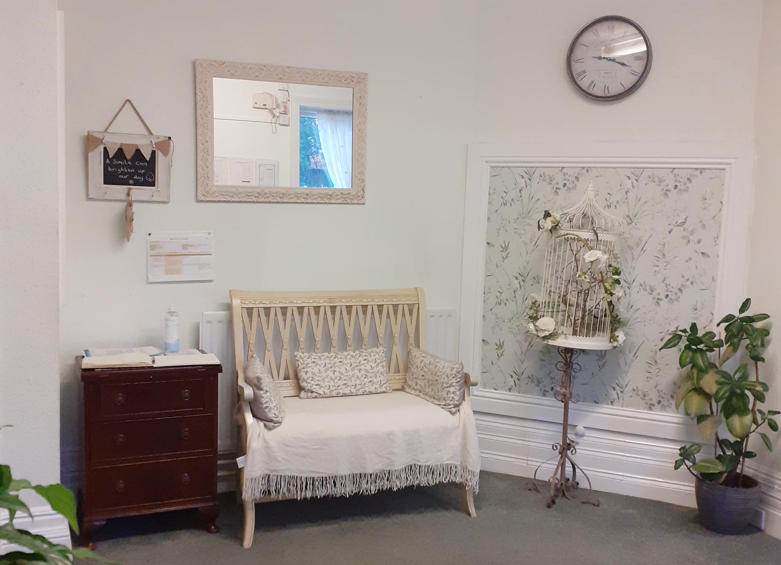 Beautiful Seating Area at Abbeyfield House, Havant PO9 2SS