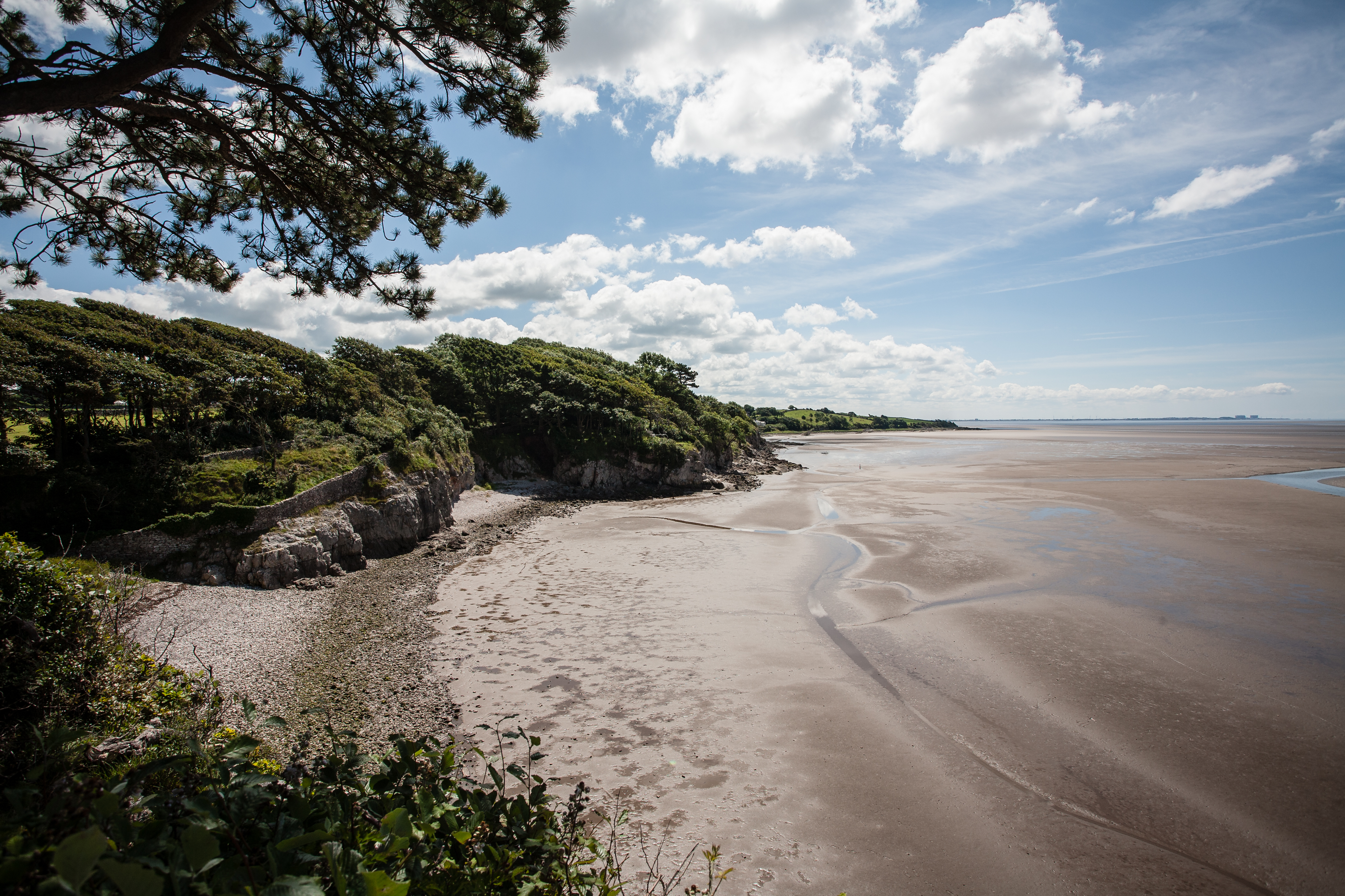 The beach near Cove House