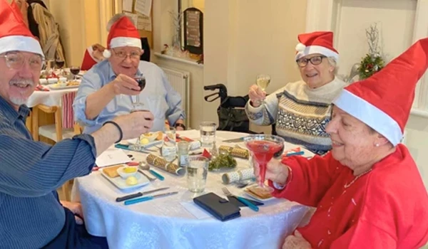 Celebrating Christmas 2024 at Abbeyfield South Downs
