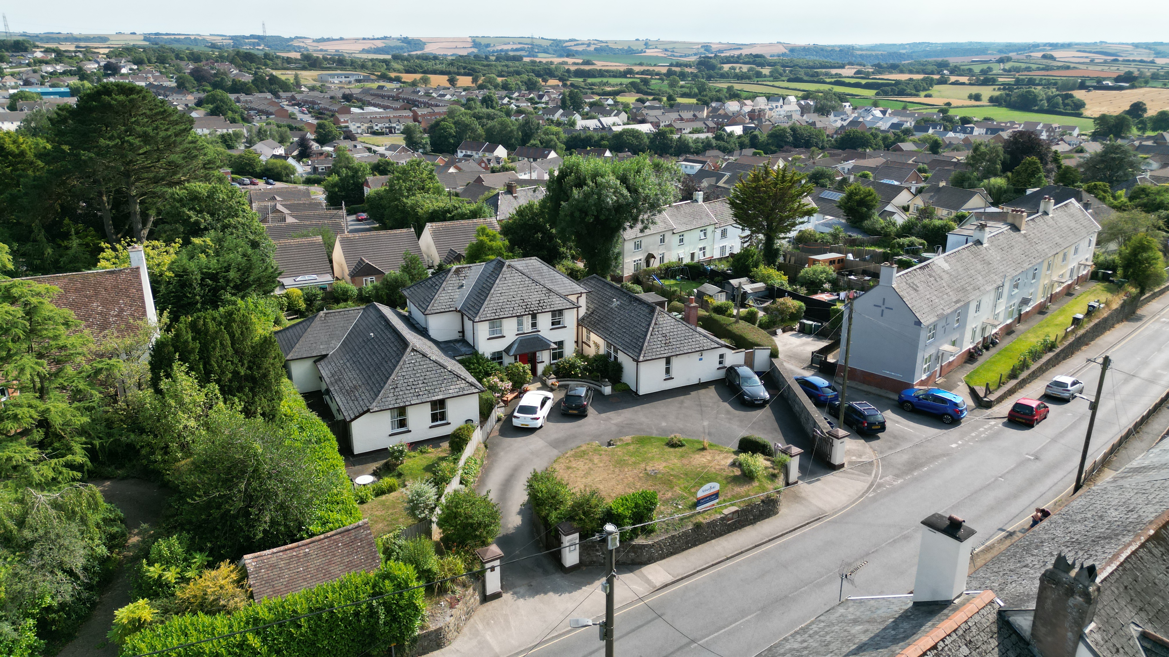 Aerial View Of Duffield Court And Surrounding Area