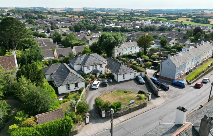 Aerial View Of Duffield Court And Surrounding Area