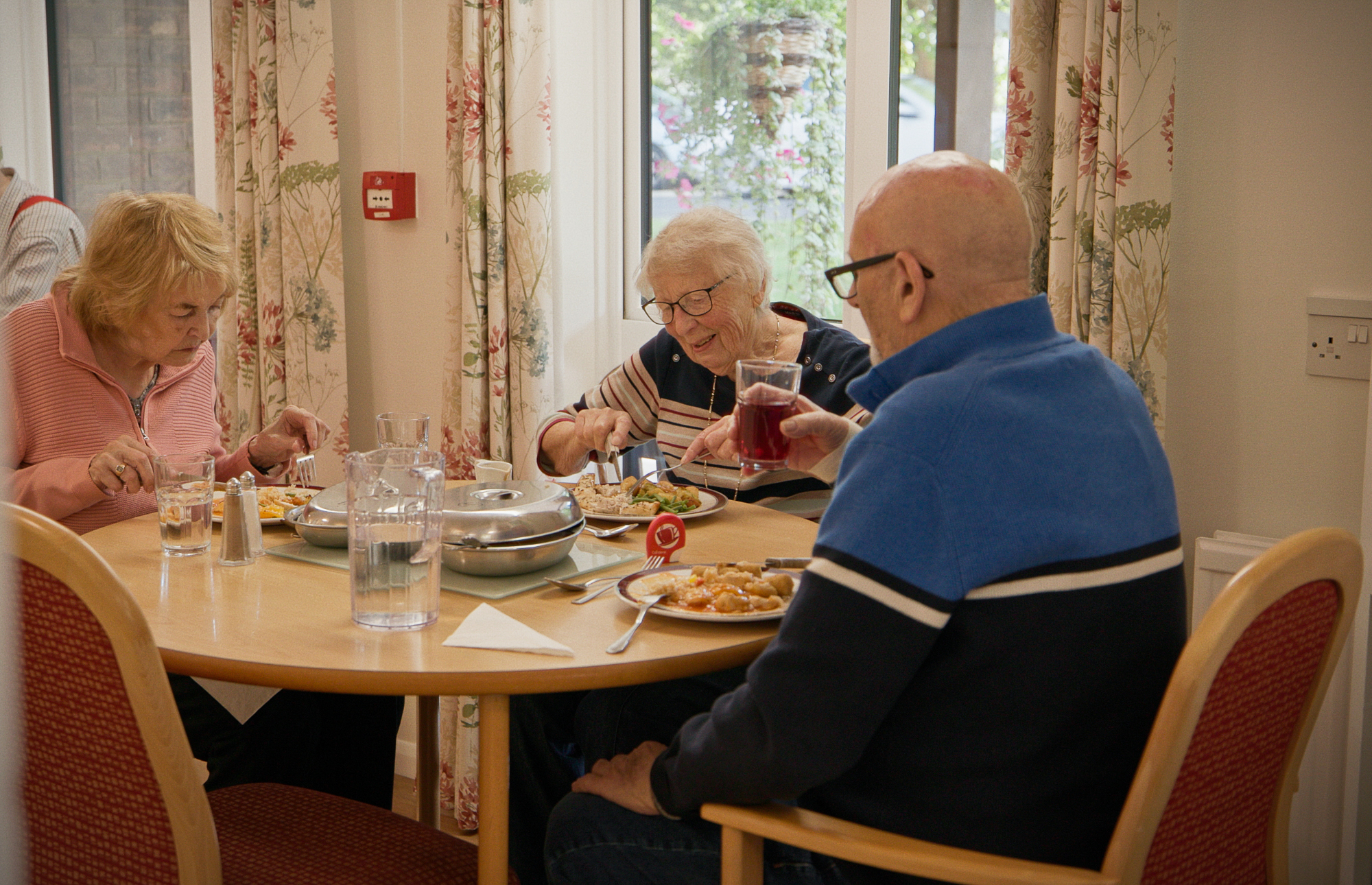 Lunchtime at Abbeyfield House, Great Missenden HP16 9AE