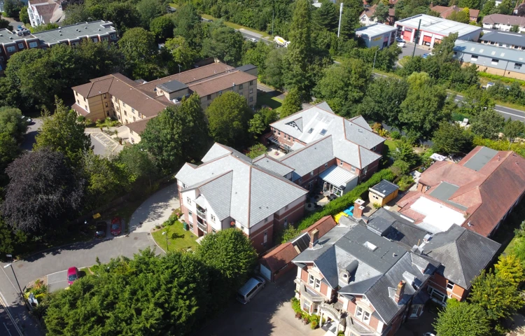 Plenty of green spaces around the house
