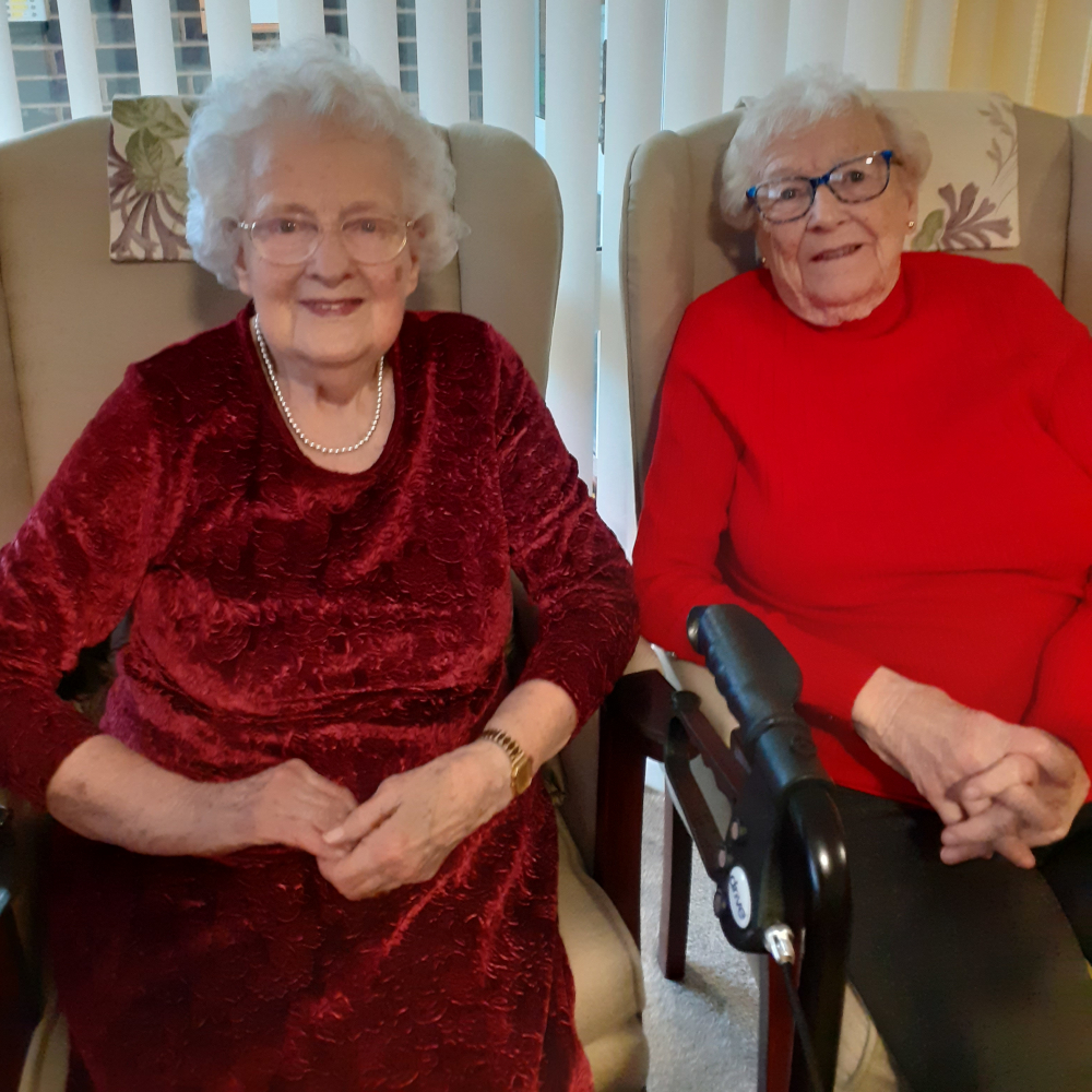 Residents Sitting Together