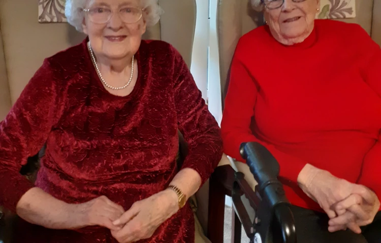 Residents Sitting Together