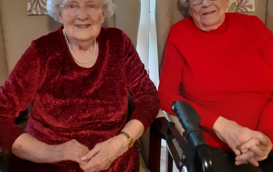 Residents Sitting Together