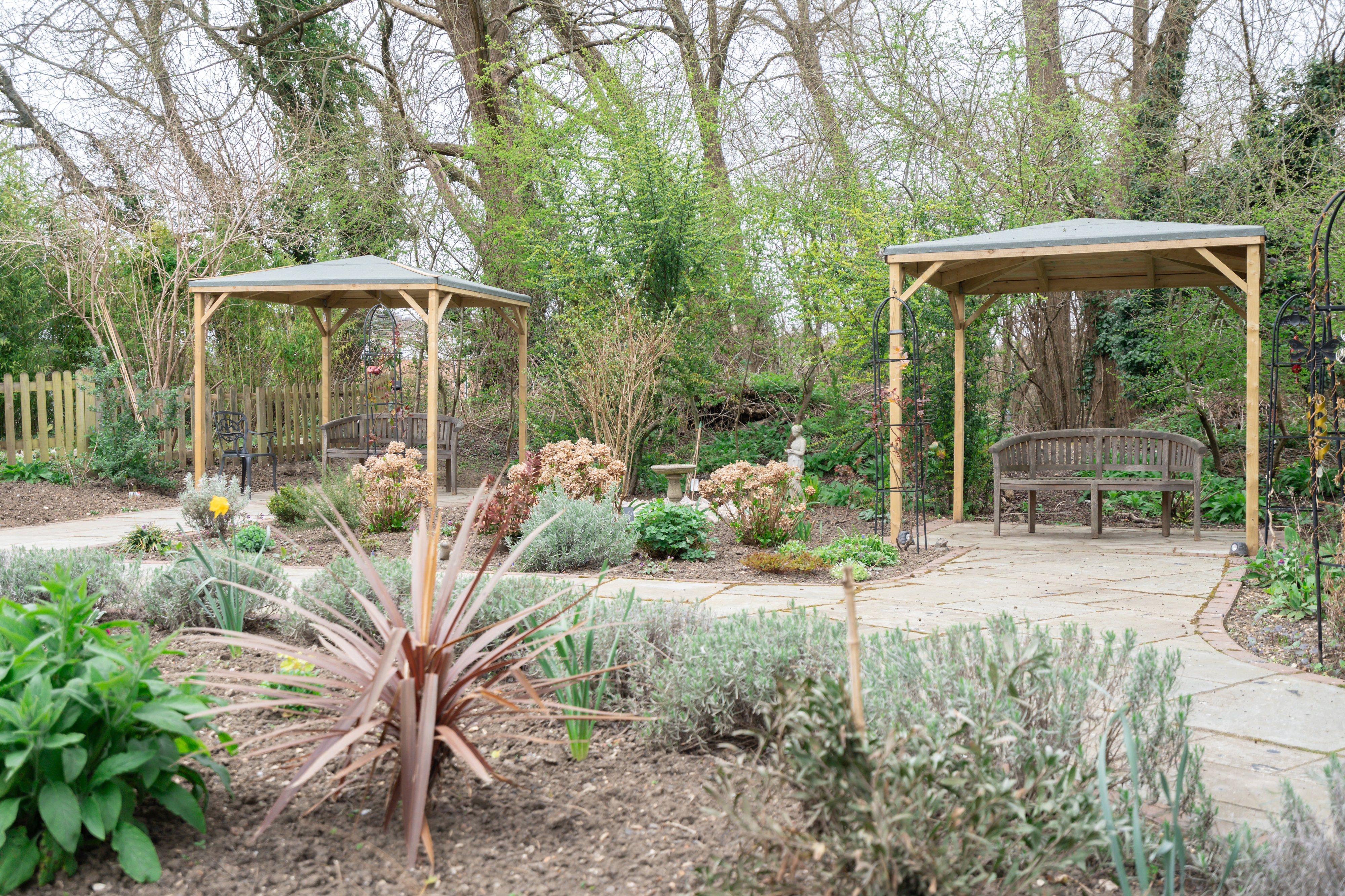 Beautiful Gardens At Hatch Mill