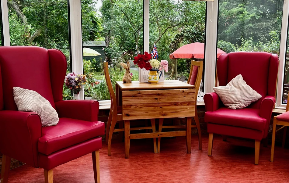 Conservatory at Abbeyfield House, Streatham SW16 6LT