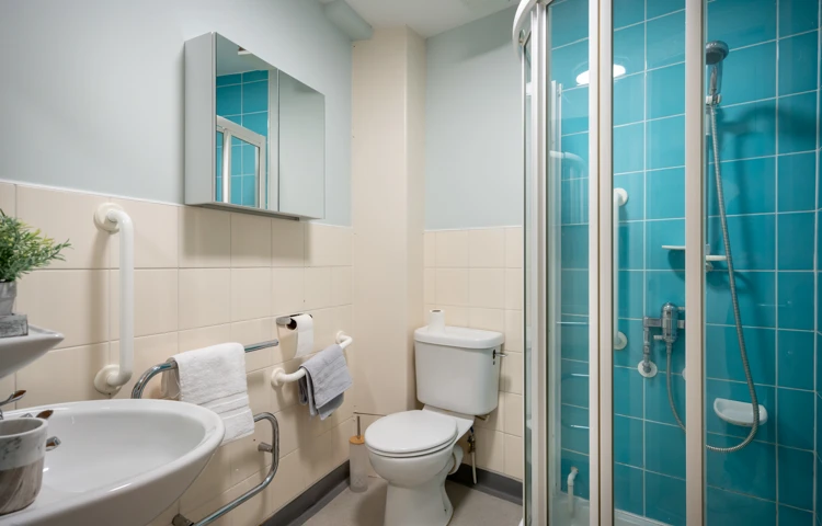Shower Room At Carnarvon House