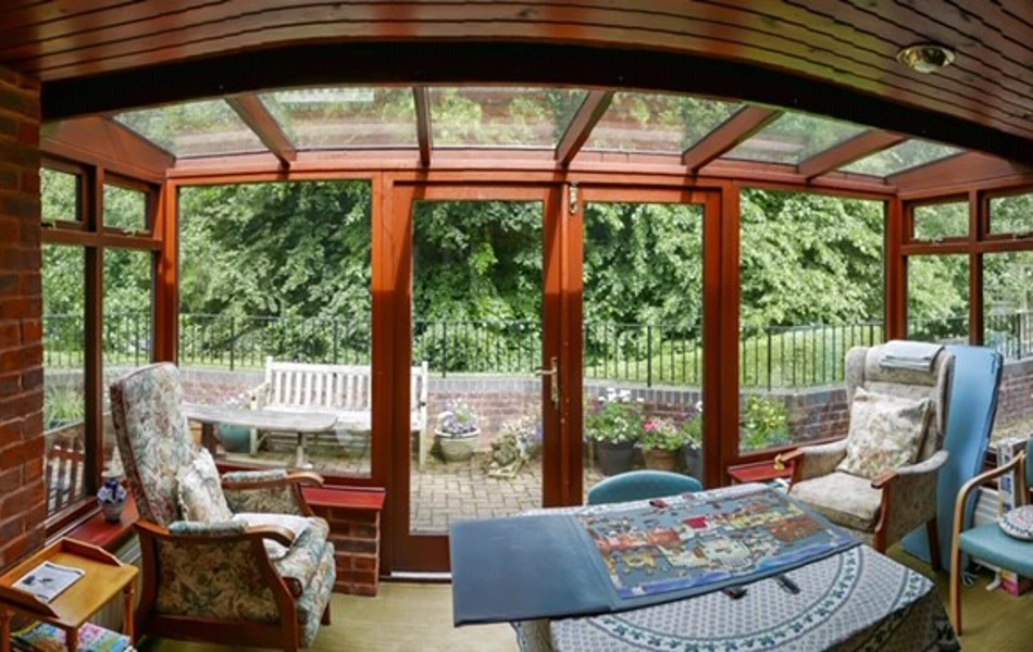 Enjoy a puzzle in the conservatory