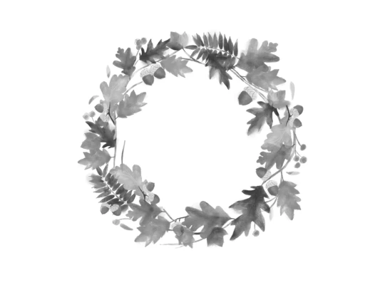 Wreath Made Of Natural Materials