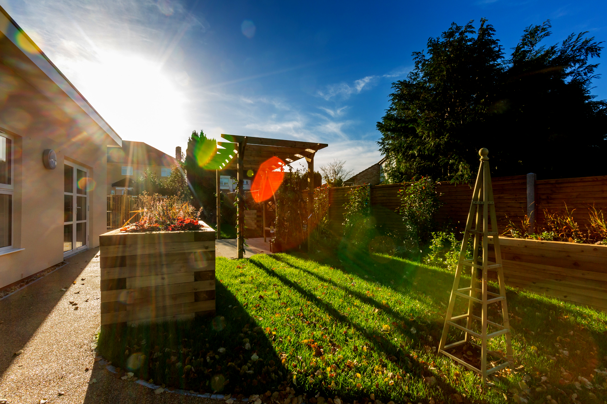 Beautiful Sunny Garden At Abbeyfield House, Keynsham