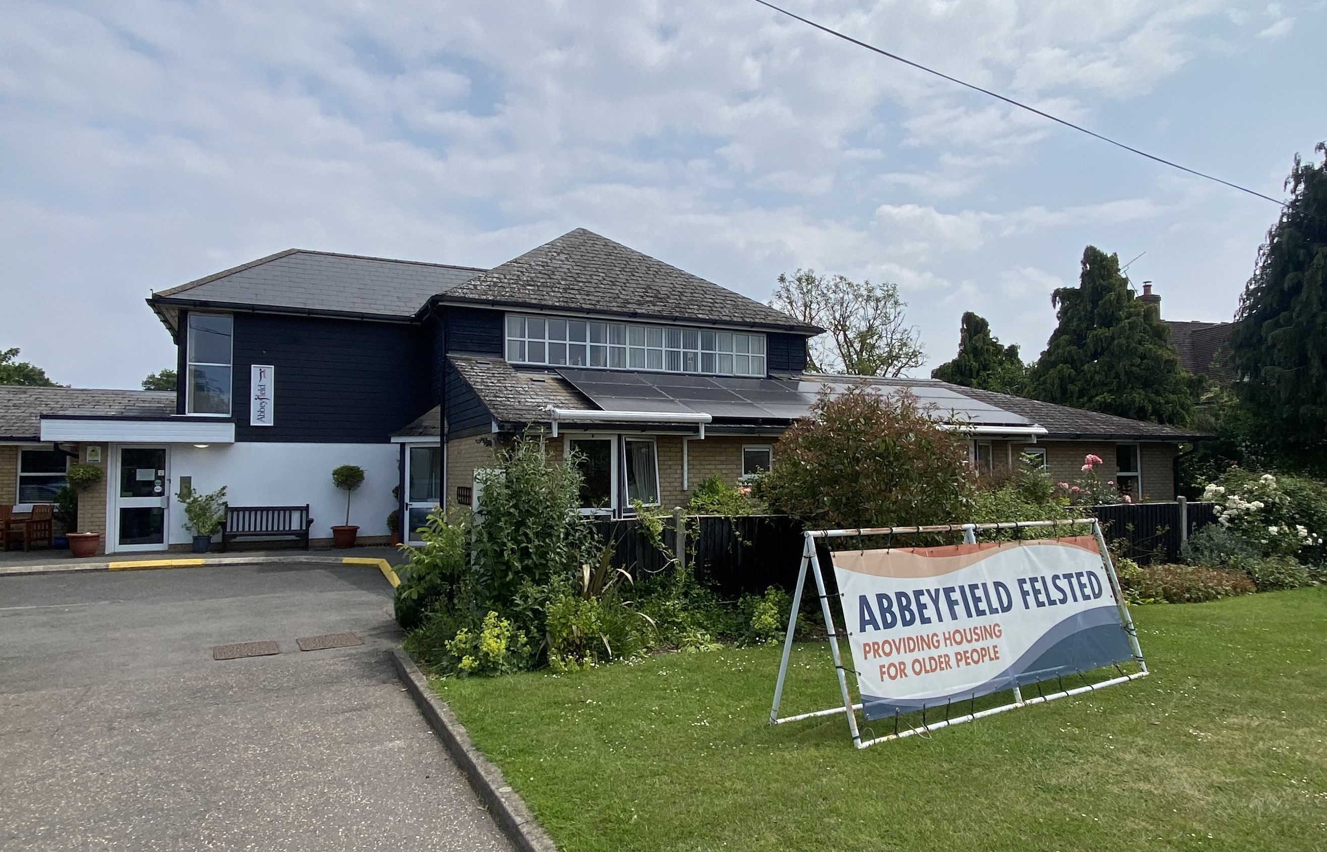 Front Of Abbeyfield House Felsted CM6 3DU