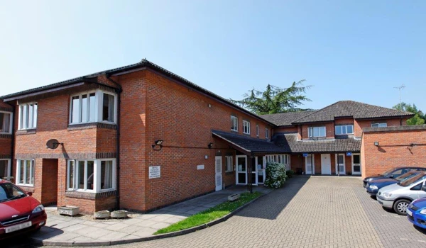 Parking area at the front of Friars Mead, Kings Langley WD4 8DR