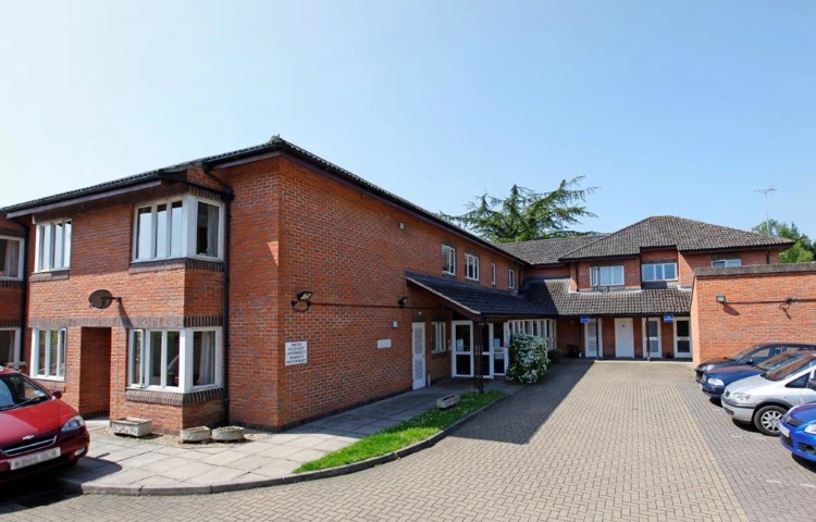 Parking area at the front of Friars Mead, Kings Langley WD4 8DR