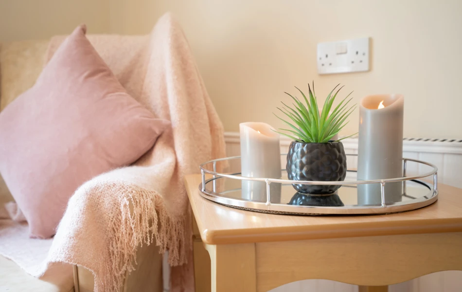 Personalise your room with your favourite items at Halcyon House Care and Nursing Home
