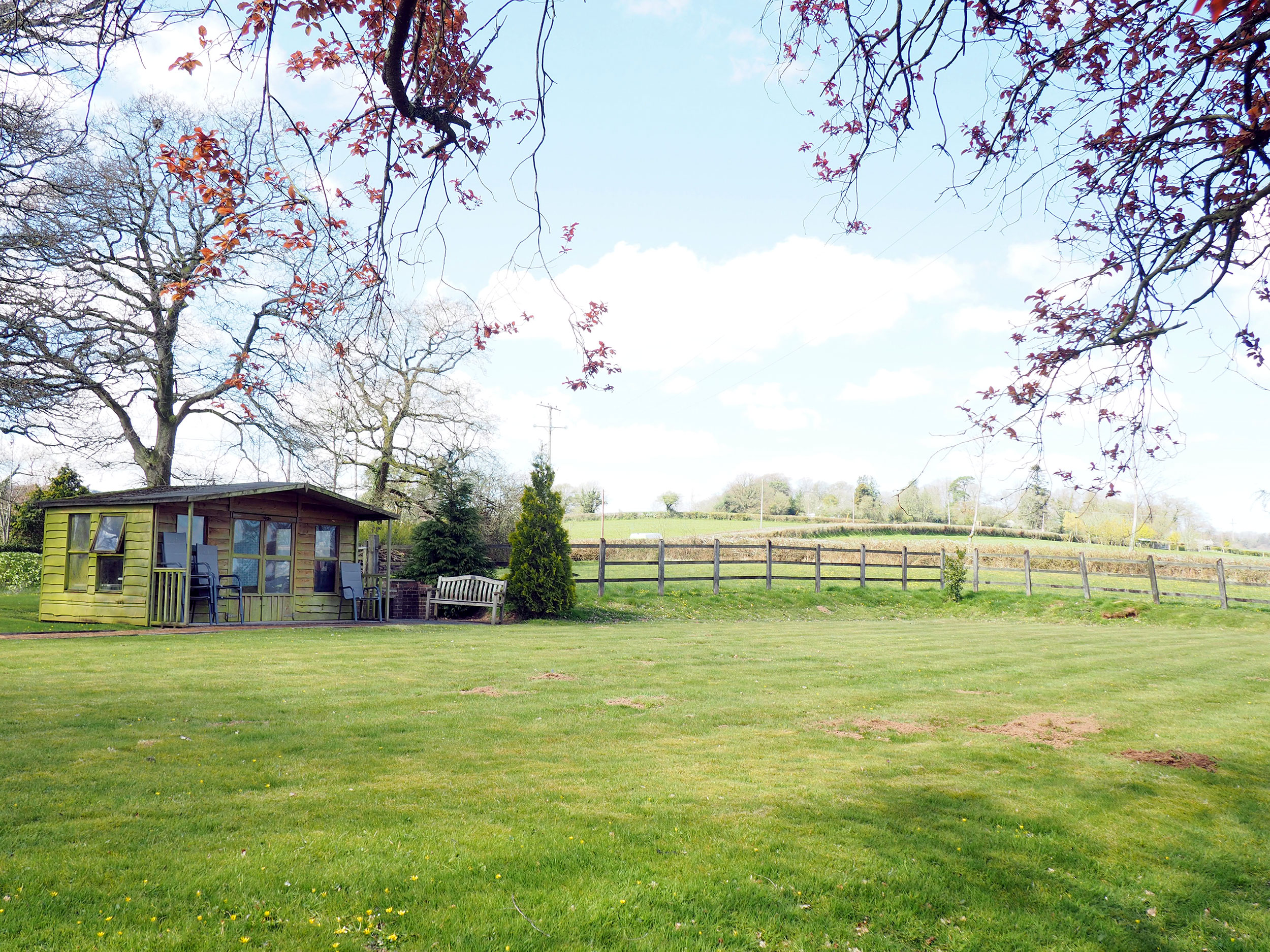 External view of Hill House Garden