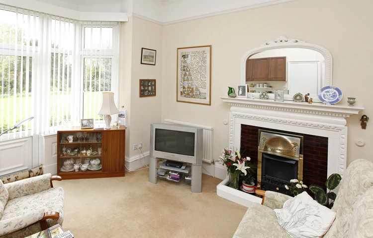 TV room at Sir Charles Starmer House, Darlington DL3 8PD