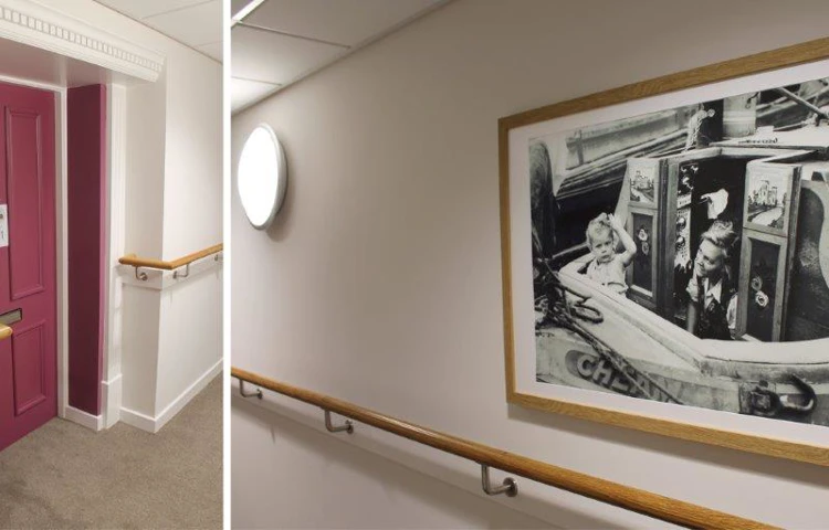 Corridor in Fern House, Bingley BD16 4FA