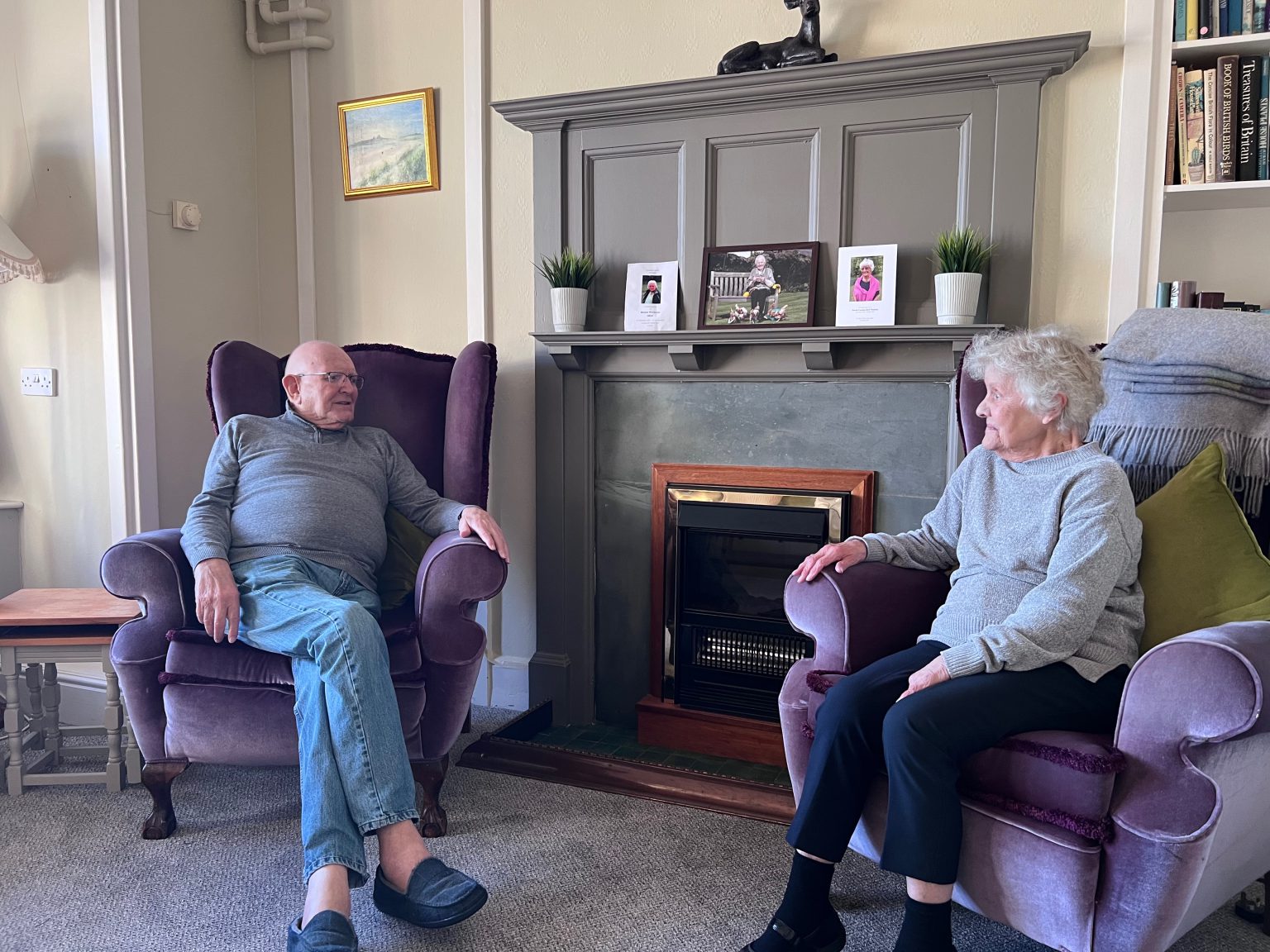 Bamburgh Residents In Lounge