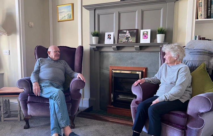 Bamburgh Residents In Lounge