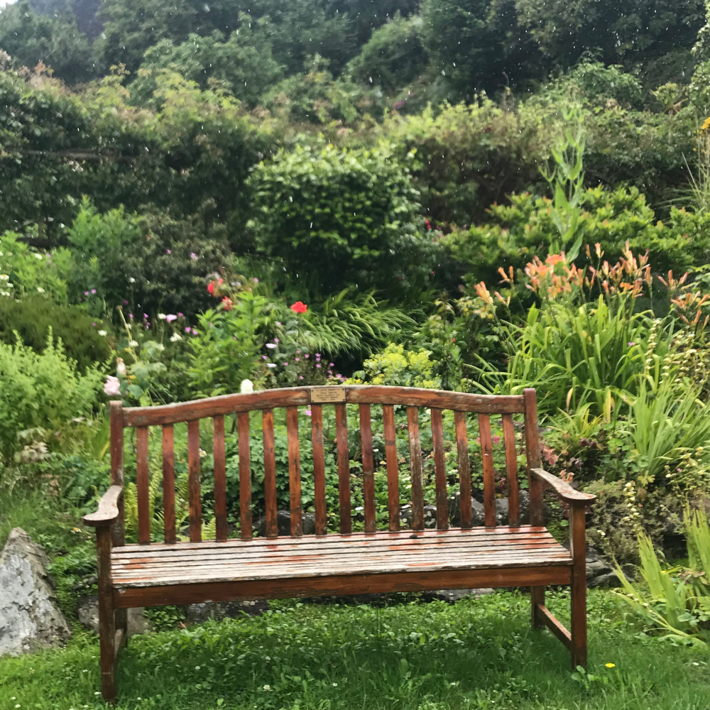 Relax In The Beautiful Garden In The Sunshine