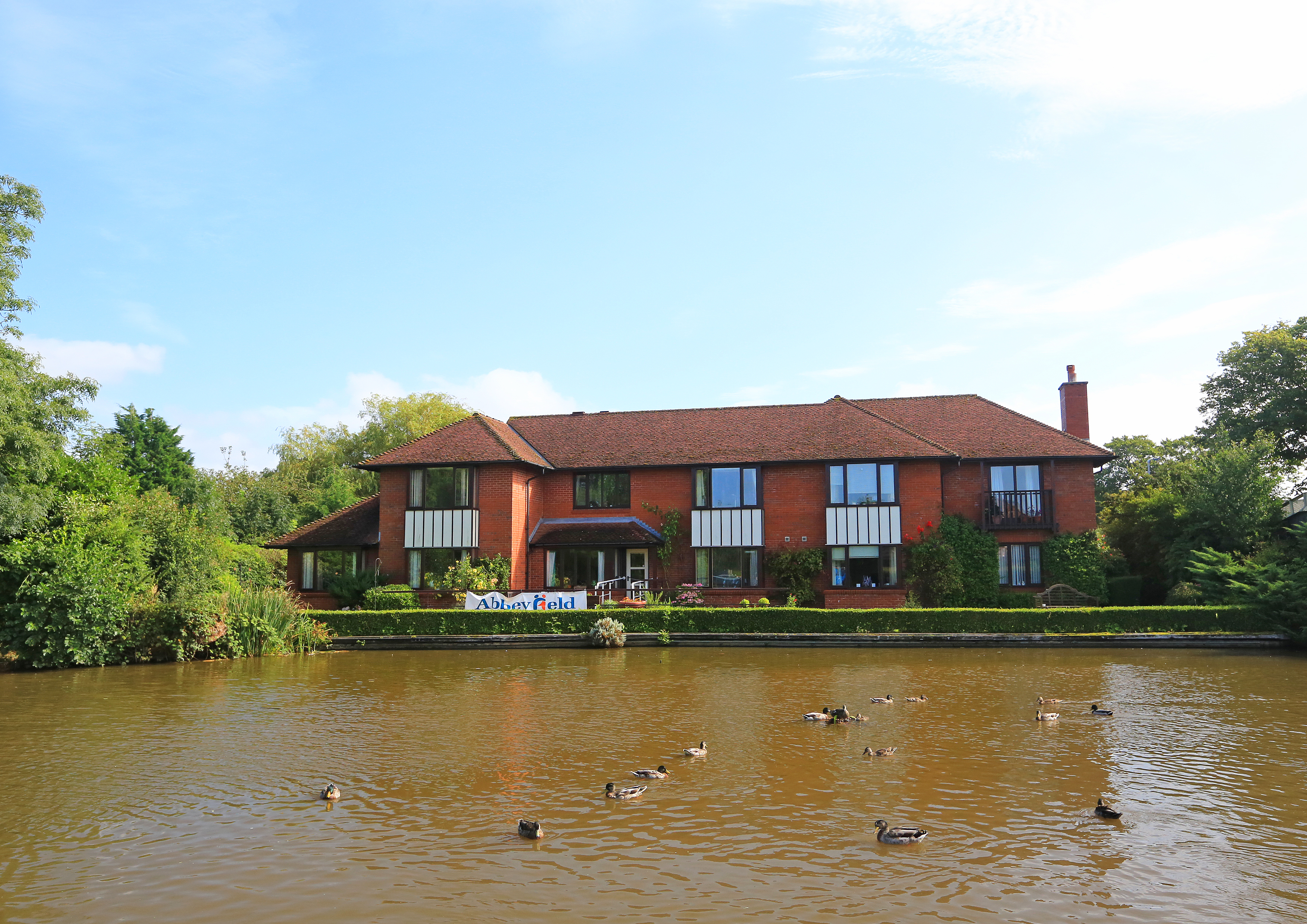 The rear aspect of Abbeyfield House, Garstang PR3 1PA
