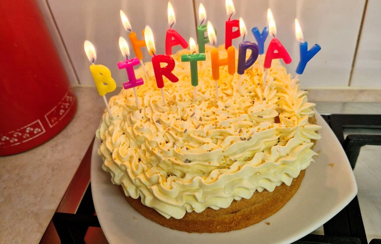 Birthday Cake, Abbeyfield House, Ripon, HG4 2ES