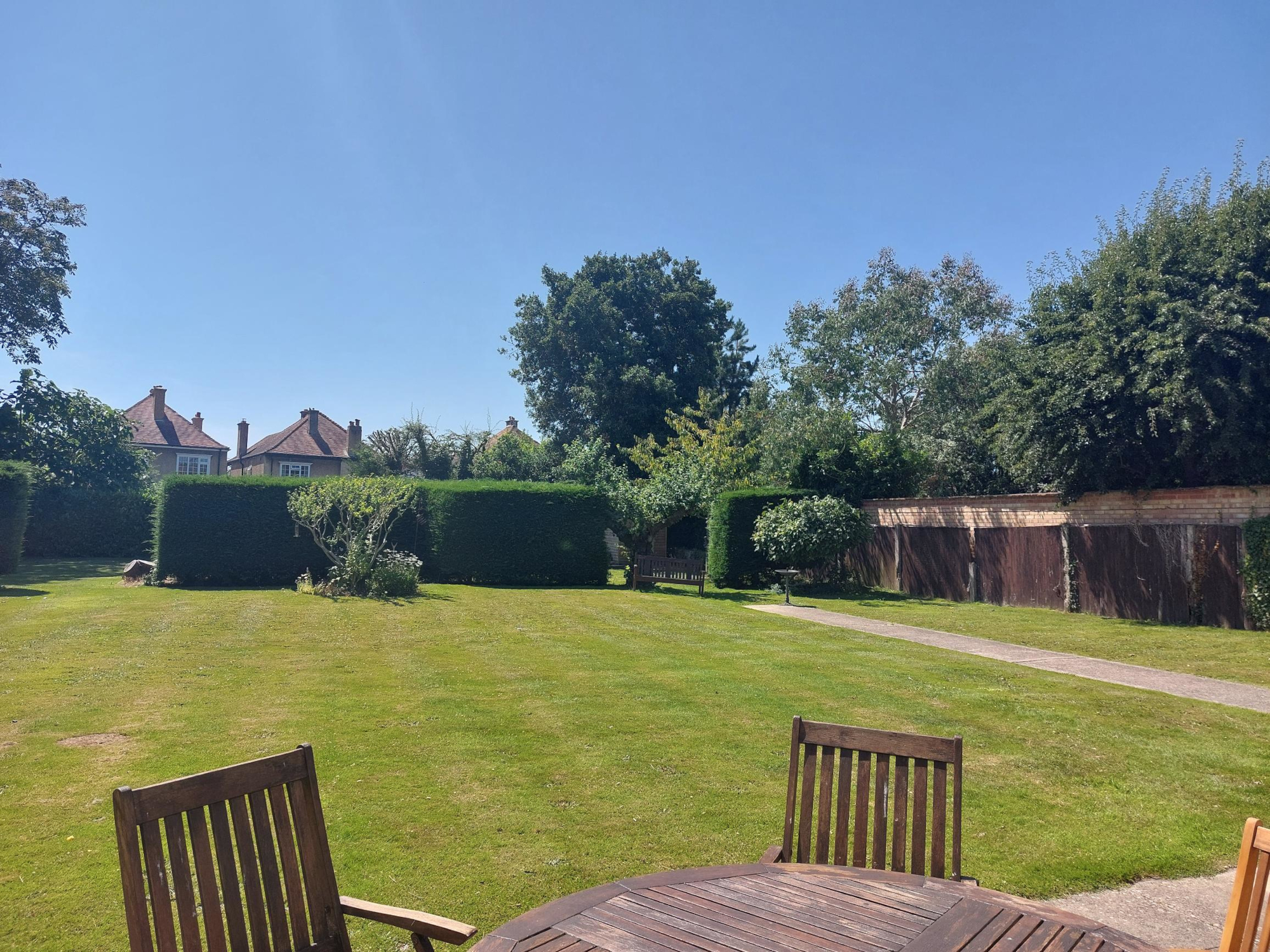 Sunny, Bright Large Garden For Tamar House Residents To Enjoy