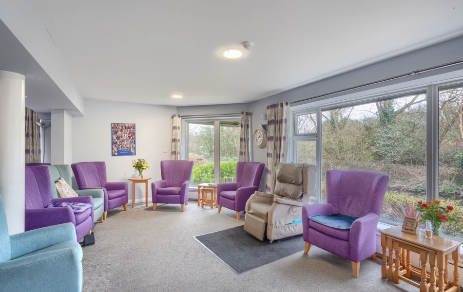 Bright And Cosy Communal Area For Residents To Enjoy At Wey Valley House on Wey Valley House, GU9 7UQ