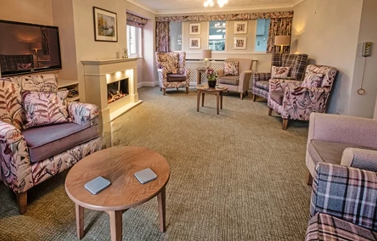 Communal Lounge Area at Hartland House, Milnthorpe LA7 7QW (1)