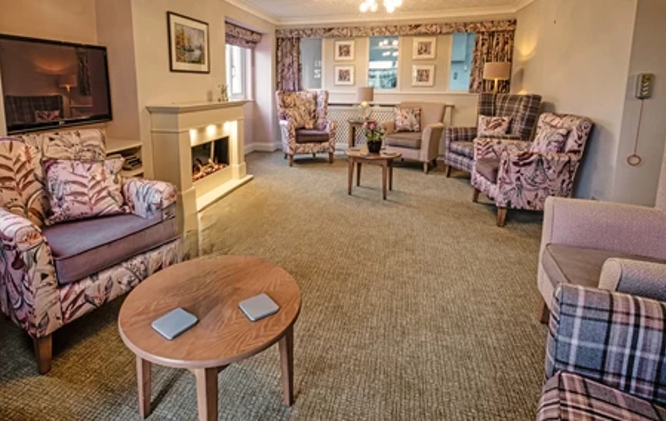 Communal Lounge Area at Hartland House, Milnthorpe LA7 7QW (1)