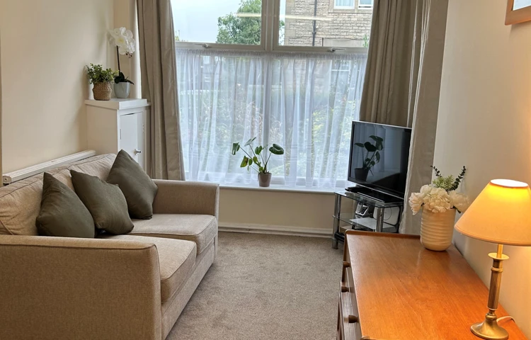 Interior of flat at Abbeyfield House, Barnard Castle DL12 8BL