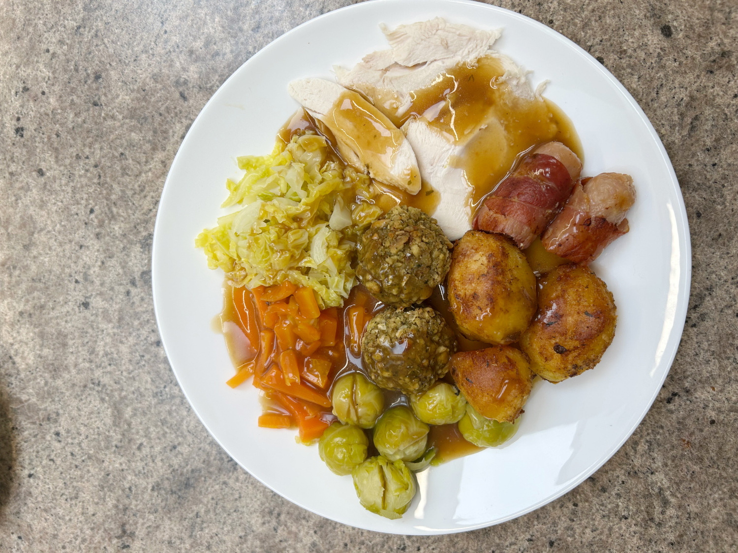 Delicious Roast Dinner Served At Abbeyfield West Wight