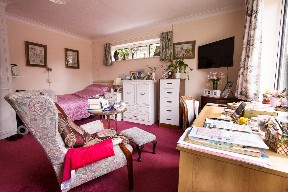Bright resident room at Westgate