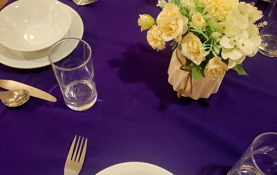 Table Set For Dinner At Winnersh, RG41 5WN