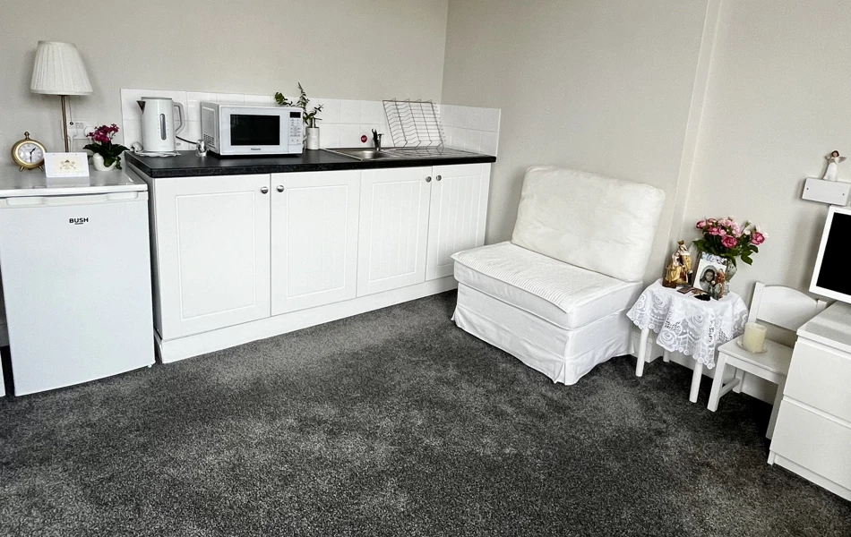 Kitchenette at Abbeyfield House, Streatham SW16 6LT