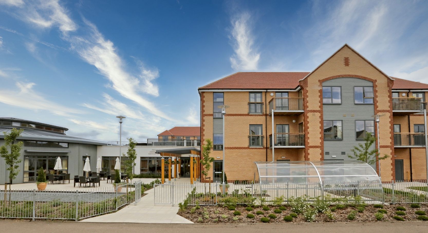 External view of Girton Green, Independent Living Retirement Home in Cambridge